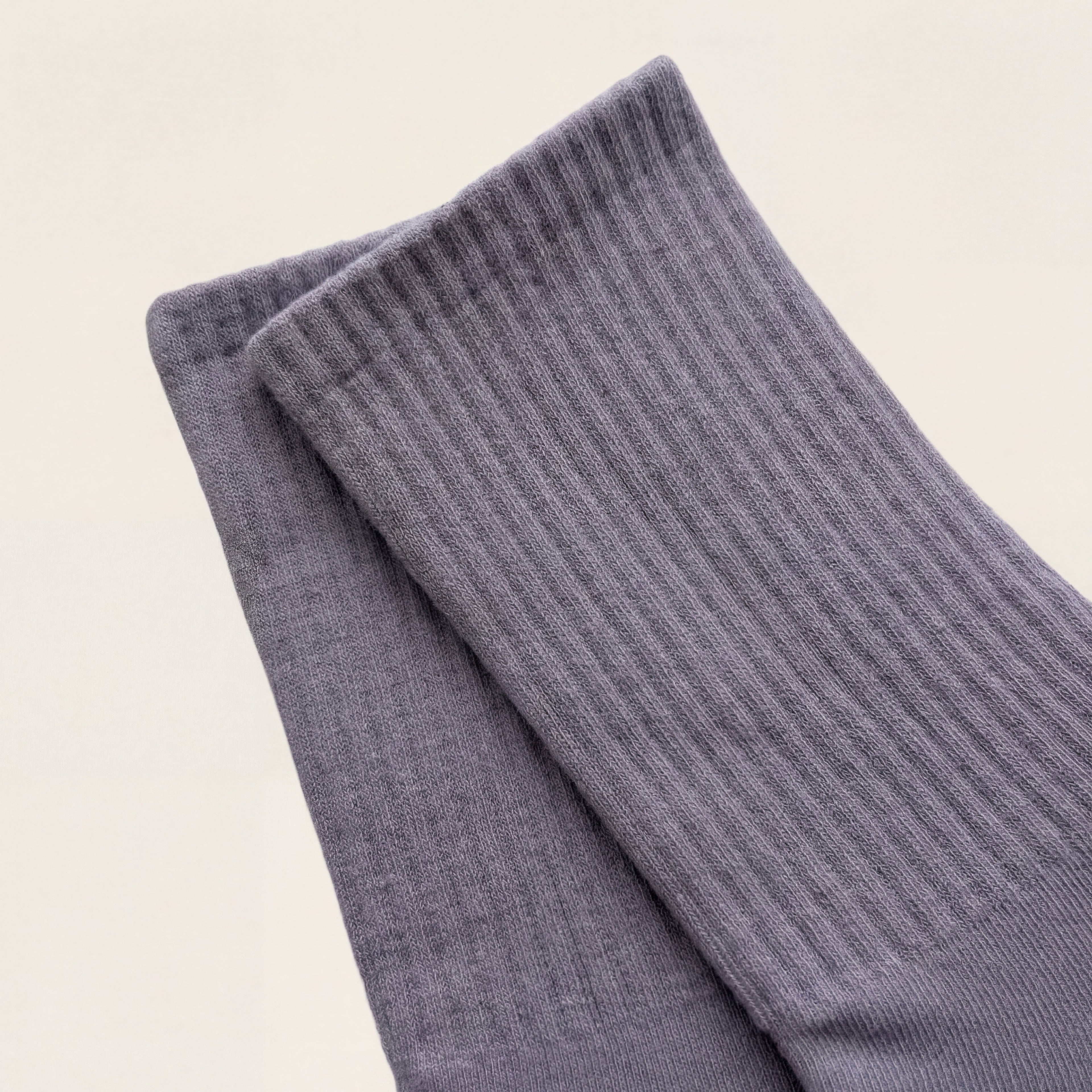 inzoomad bild av strumpans skaft